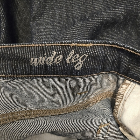 Calvin Klein Wide Leg High Rise Women's Jeans Size 10 - Picture 7 of 16